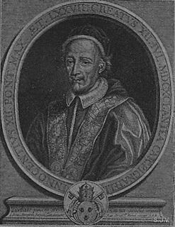 Ein Porträt des Papstes Innozenz XIII.