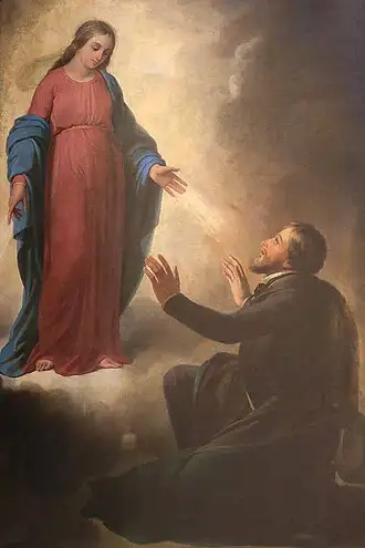 Bekehrung des Alphons Maria Ratisbonne durch die allerseligste Jungfrau Maria