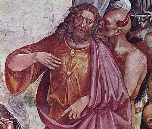 Die Predigt des Antichristen, von Satan eingegeben