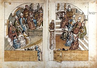 Eröffnung des Konzils von Konstanz: Konzilssitzung im Konstanzer Münster