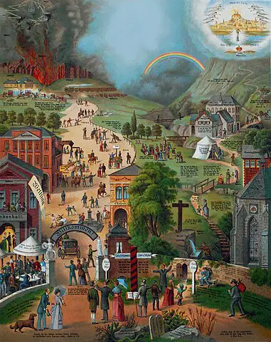 Über die Zahl der Auserwählten und Verworfenen: Der breite und der enge Pfad