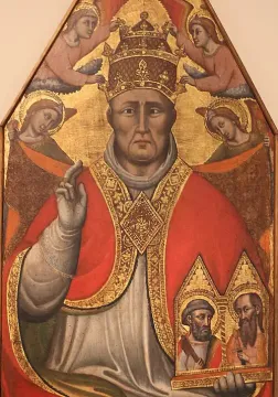 Porträt von Papst Urban V. (regierte von 1362 bis 1370)