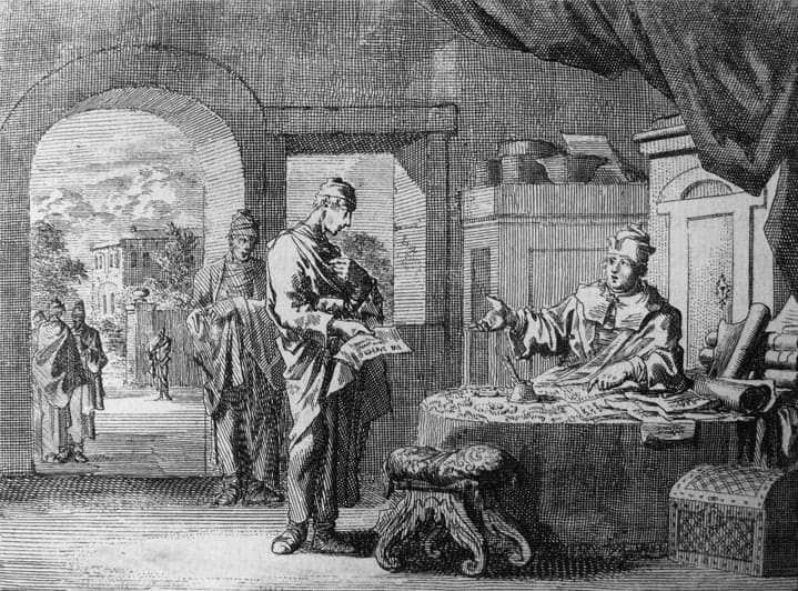 Parabel vom ungerechten Verwalter: Der Verwalter muss Rechenschaft ablegen