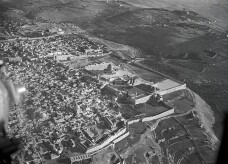 Jerusalems Schicksale: Luftbildaufnahme von Jerusalem 1934