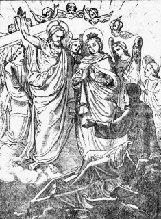 Bernardina als ehrwürdige Ordensfrau Johanna Maria vom Kreuz.