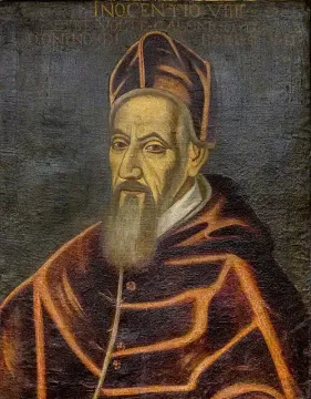 Porträt von Papst Innozenz IX. (regierte 1591)